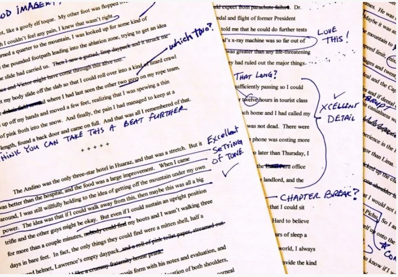 Edited manuscript pages